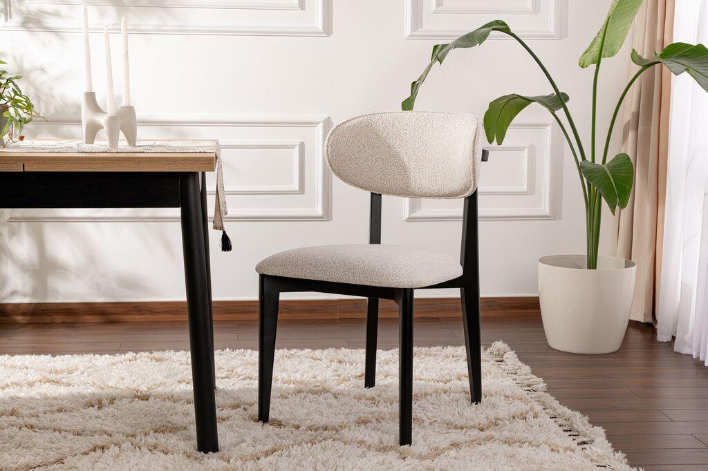 Hanah Home Set trpezarijskih stolica Lionte , 2 komada,  Beli