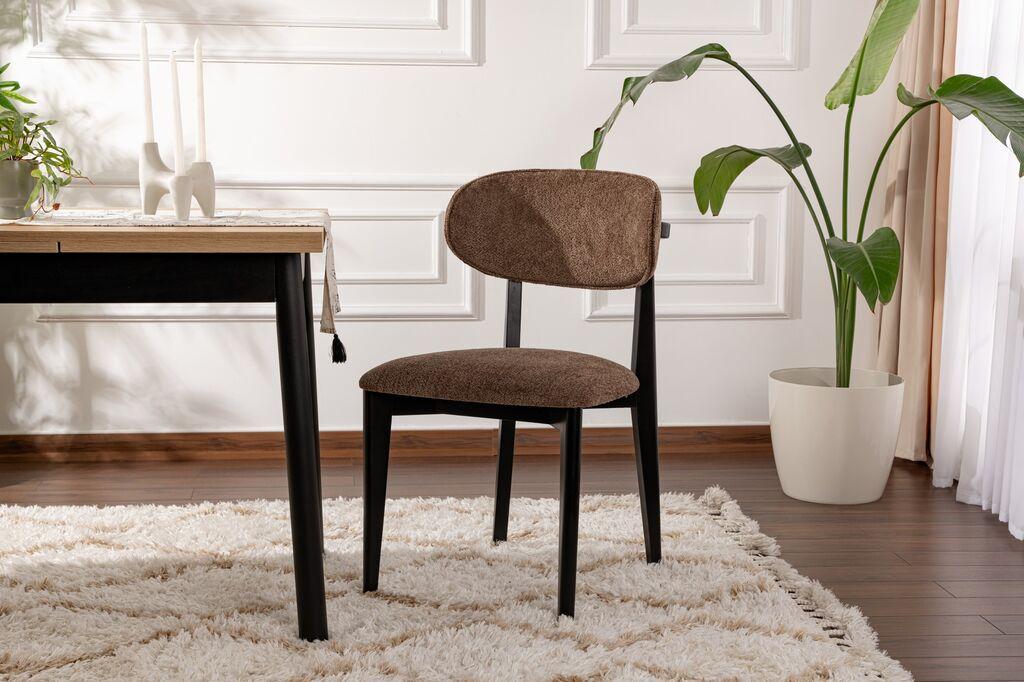 Hanah Home Set trpezarijskih stolica Lionte , 2 komada,  Smeđe boje