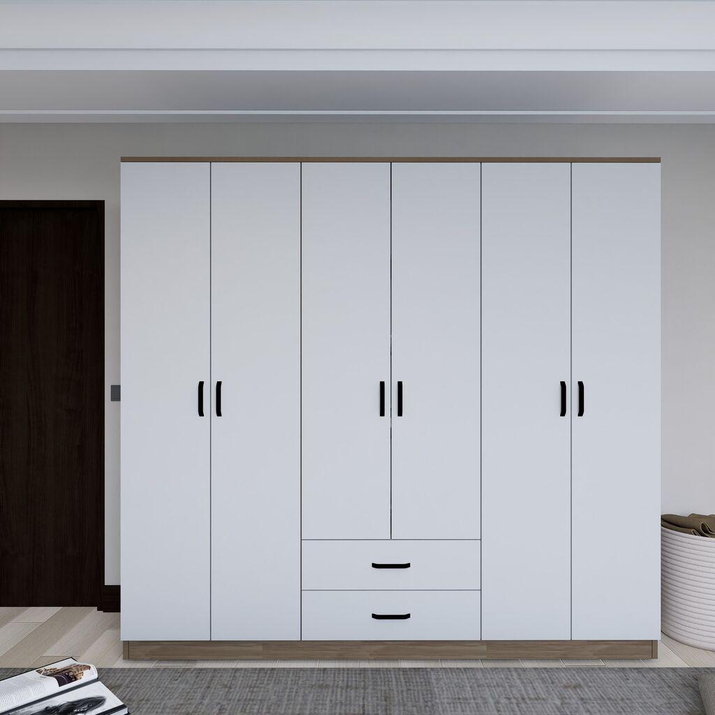 Hanah Home Garderober Yaman 1600-64, 180x190x45 cm, Orah