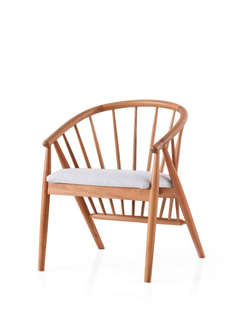 Hanah Home Trpezarijska stolica Ava 4501, 60x77x54,5 cm,  Bela