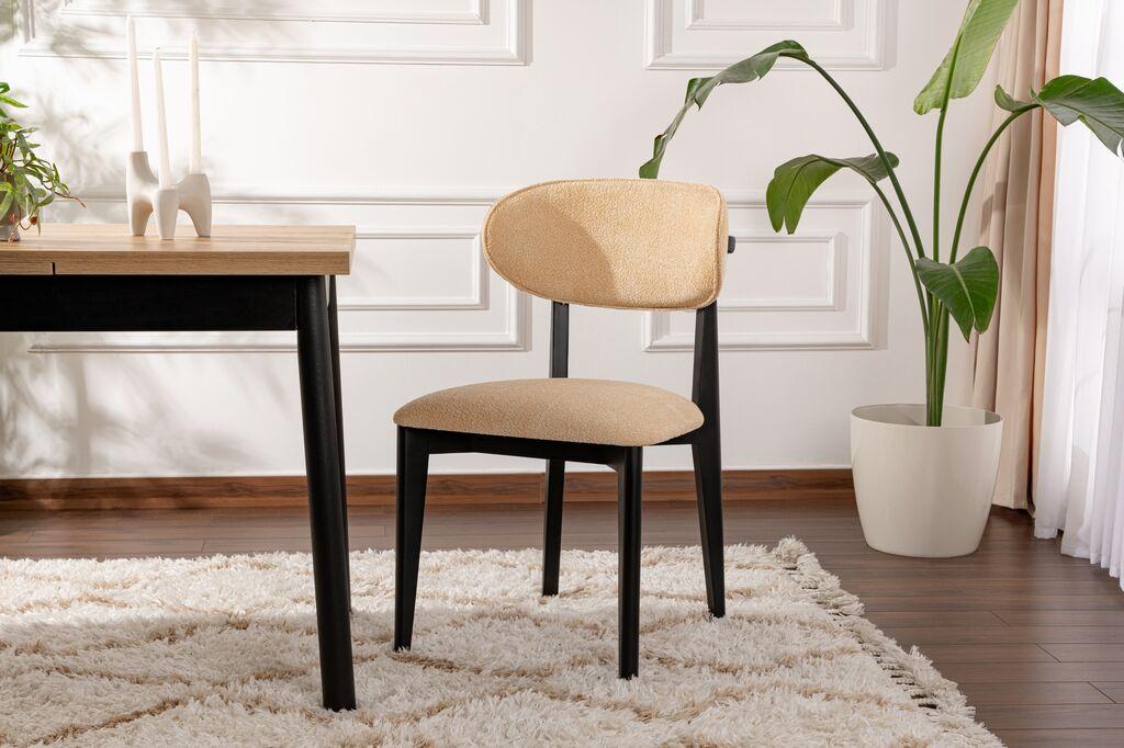 Hanah Home Set trpezarijskih stolica Lionte , 2 komada,  Vanila