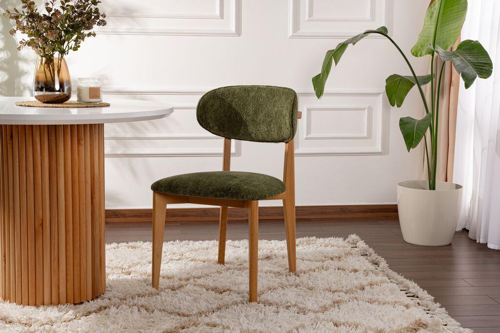 Hanah Home Set trpezarijskih stolica Lionte , 2 komada,  Svetlozeleni