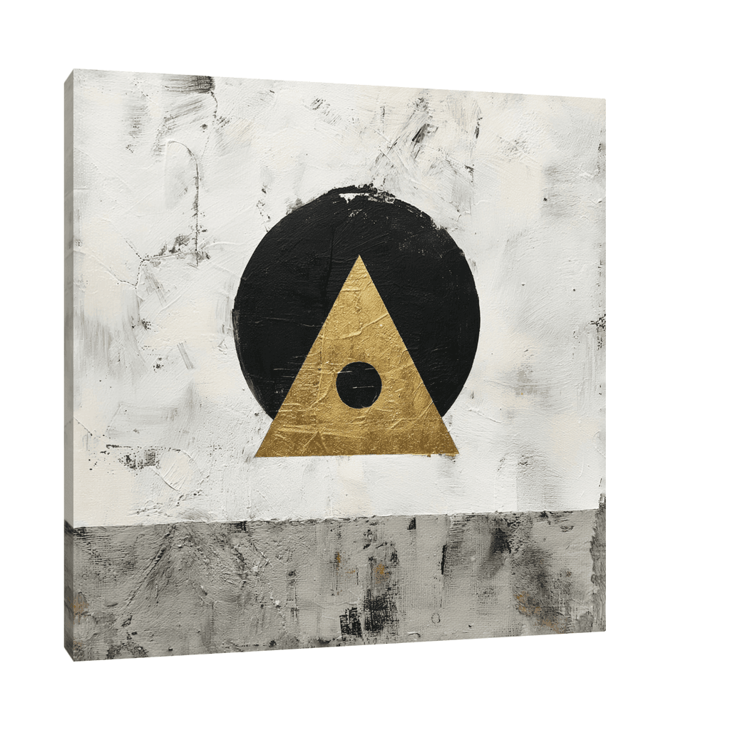 Canvas Slika na platnu Triangle, Bez rama, 40x40 cm