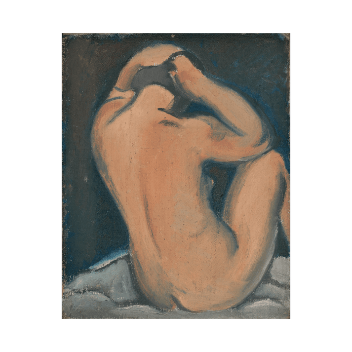 Canvas Slika na platnu Study of a Nude, Mikulas Galanda, 60 x 75 cm