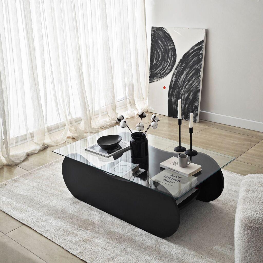 Hanah Home Klub sto Brise, 105x35x65 cm, Crni