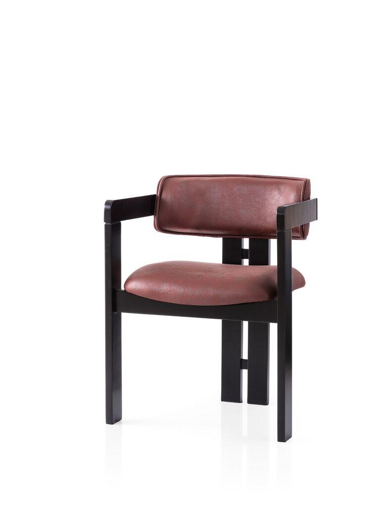 Hanah Home Trpezarijska stolica Cozy 047, 57x76x44 cm,  Bordo