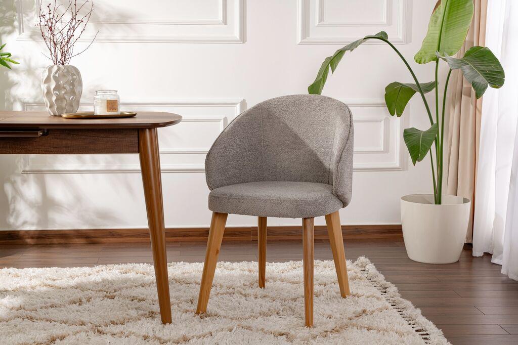 Hanah Home Set trpezarijskih stolica Bentley , 2 komada,  Tamnosivi