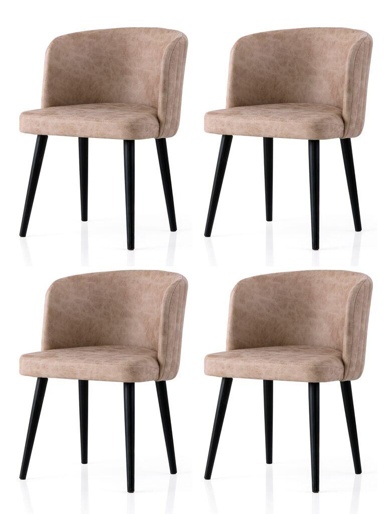 Hanah Home Set trpezarijskih stolica  Zen 4201 V4, 4 komada,  Bež