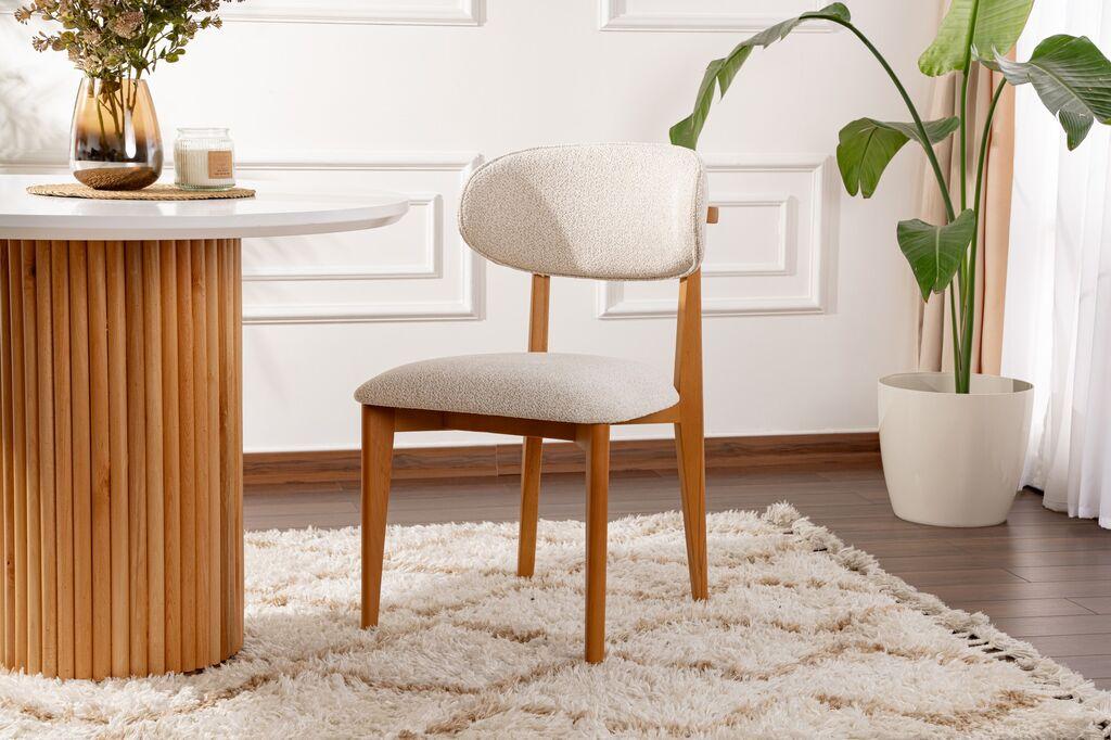 Hanah Home Set trpezarijskih stolica Lionte , 2 komada,  Biser