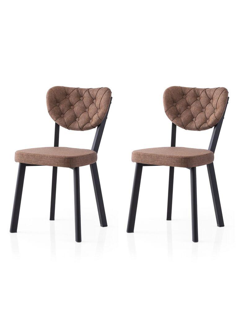 Hanah Home Set trpezarijskih stolica  Enzo 815 V2, 2 komada,  Braon