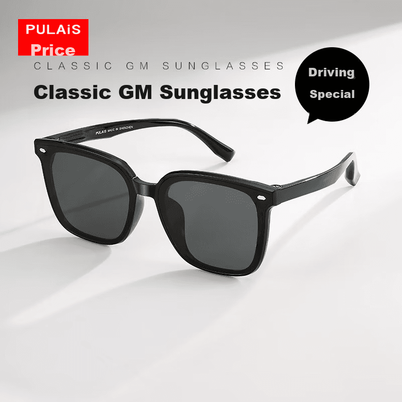 Pulais Unisex naočare za sunce, Crne