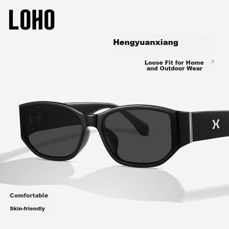 Loho Unisex naočare za sunce, Crne