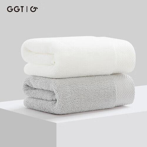GGT Set peškira, 35x75cm, 2 komada, Belo-sivi