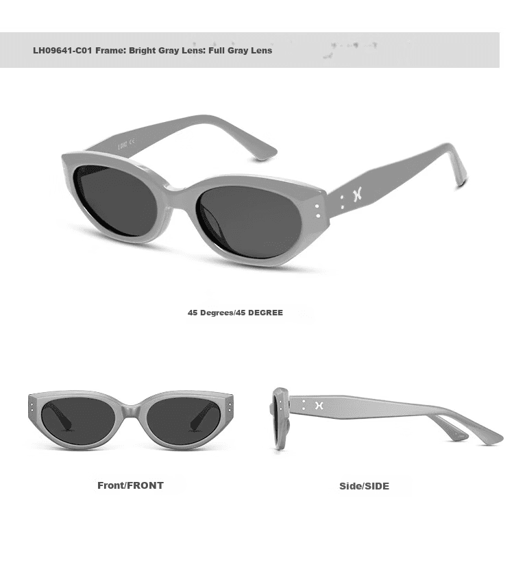 Loho Unisex naočare za sunce, Sive