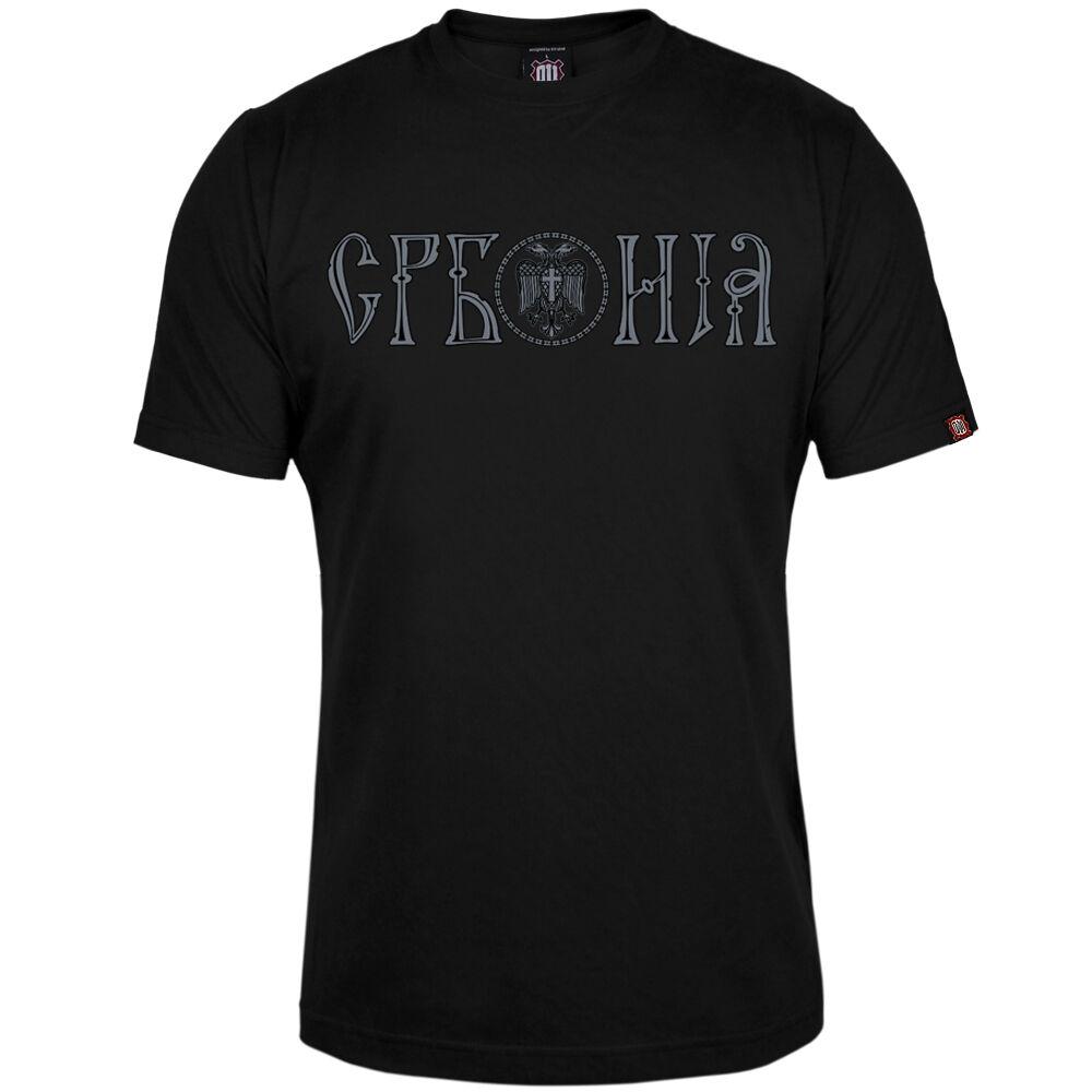 Muška majica kratkih rukava Oplenac, Crna
