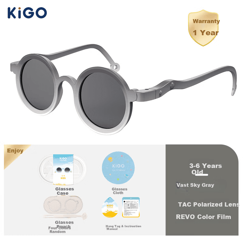 Kigo Unisex naočare za sunce, Sive