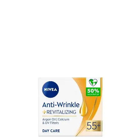 Nivea Krema Visage Anti-Wrinkle + Revitalizing 55+, Dnevna, 50 ml
