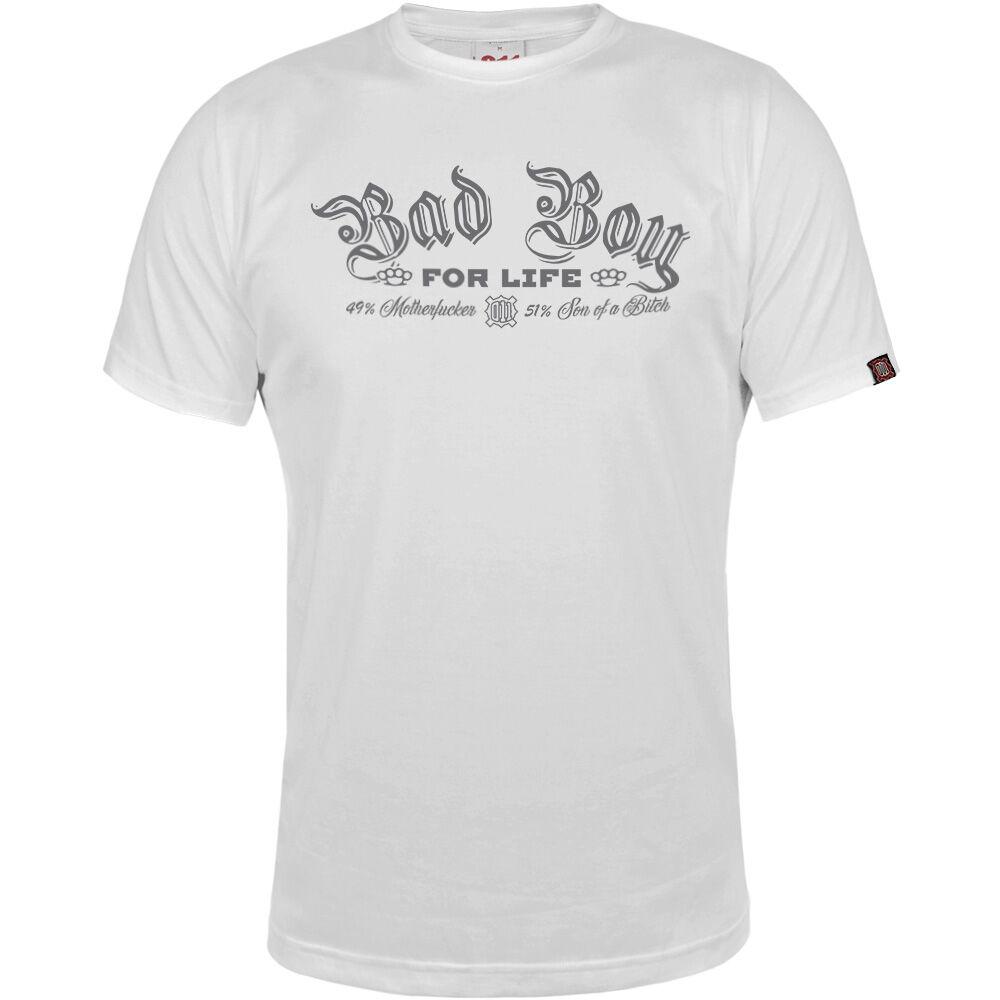 Muška majica kratkih rukava Bad Boy for life, Bela