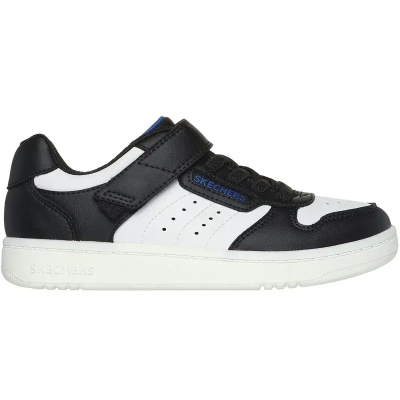 Skechers Patike za dečake Quick Street, Crno-Bele