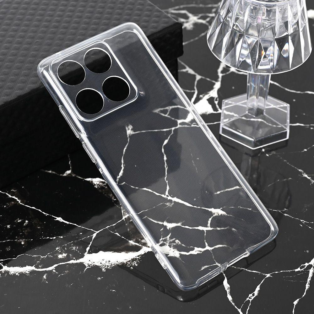 Maska za Motorola Edge 60 Fusion, Silikonska, Ultra Thin, Providna