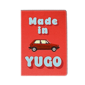 Print4Party Futrola za pasoš - Yugo 7, Crvena