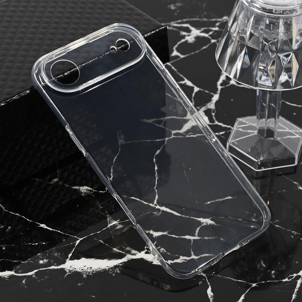 Maska za iPhone 17 Air 6.6, Silikonska, Ultra Thin, Providna