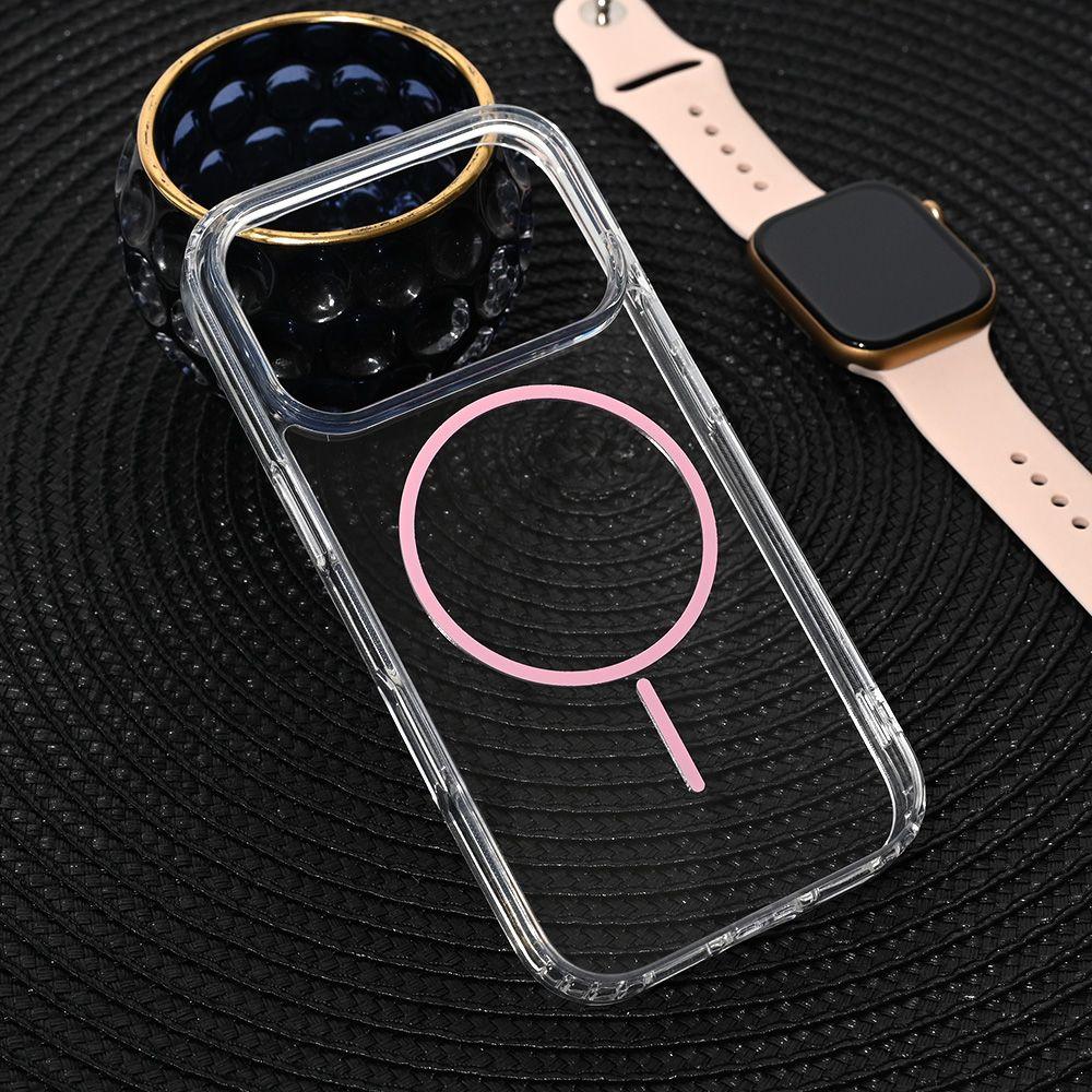 Maska za iPhone 17 Pro 6.3 Magsafe Color Line, Roze