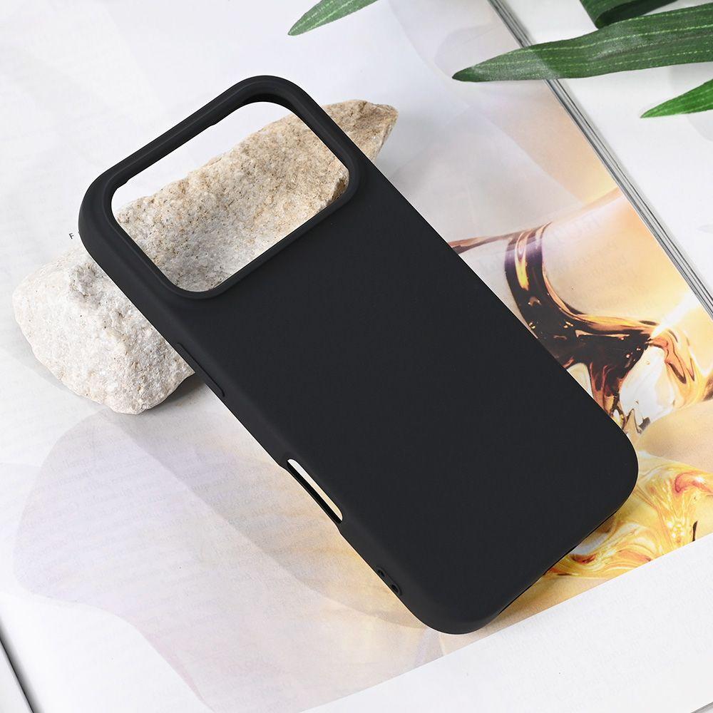 Teracell Maska za iPhone 17 Pro 6.3 Soft Velvet, Crna