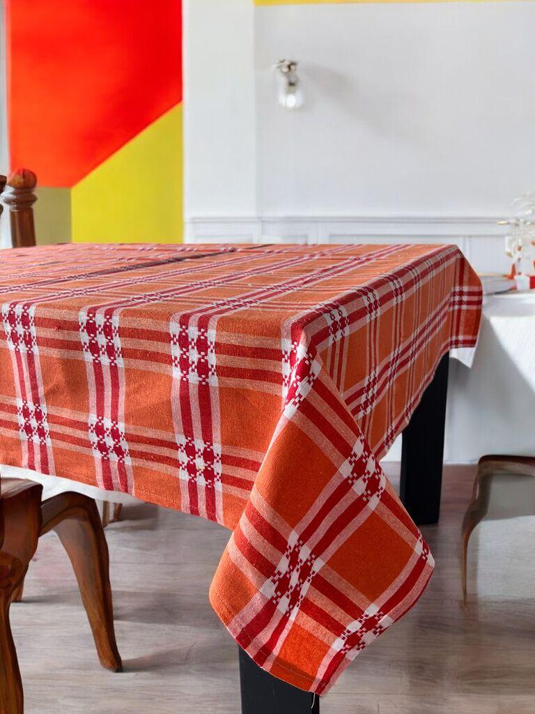 Viktorija Stolnjak Etno MS12, 140x160 cm, Narandžasti