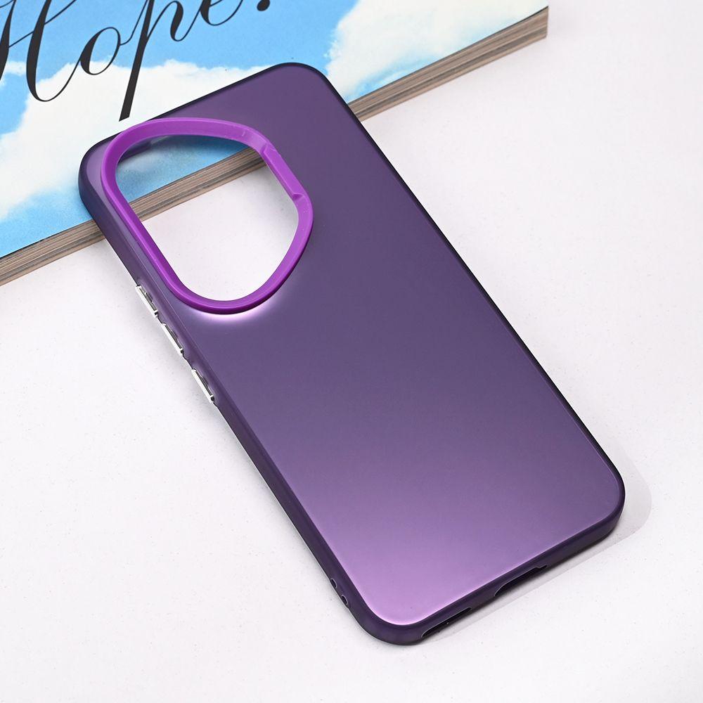Maska za Honor 400 Pro Clear, Ljubičasta