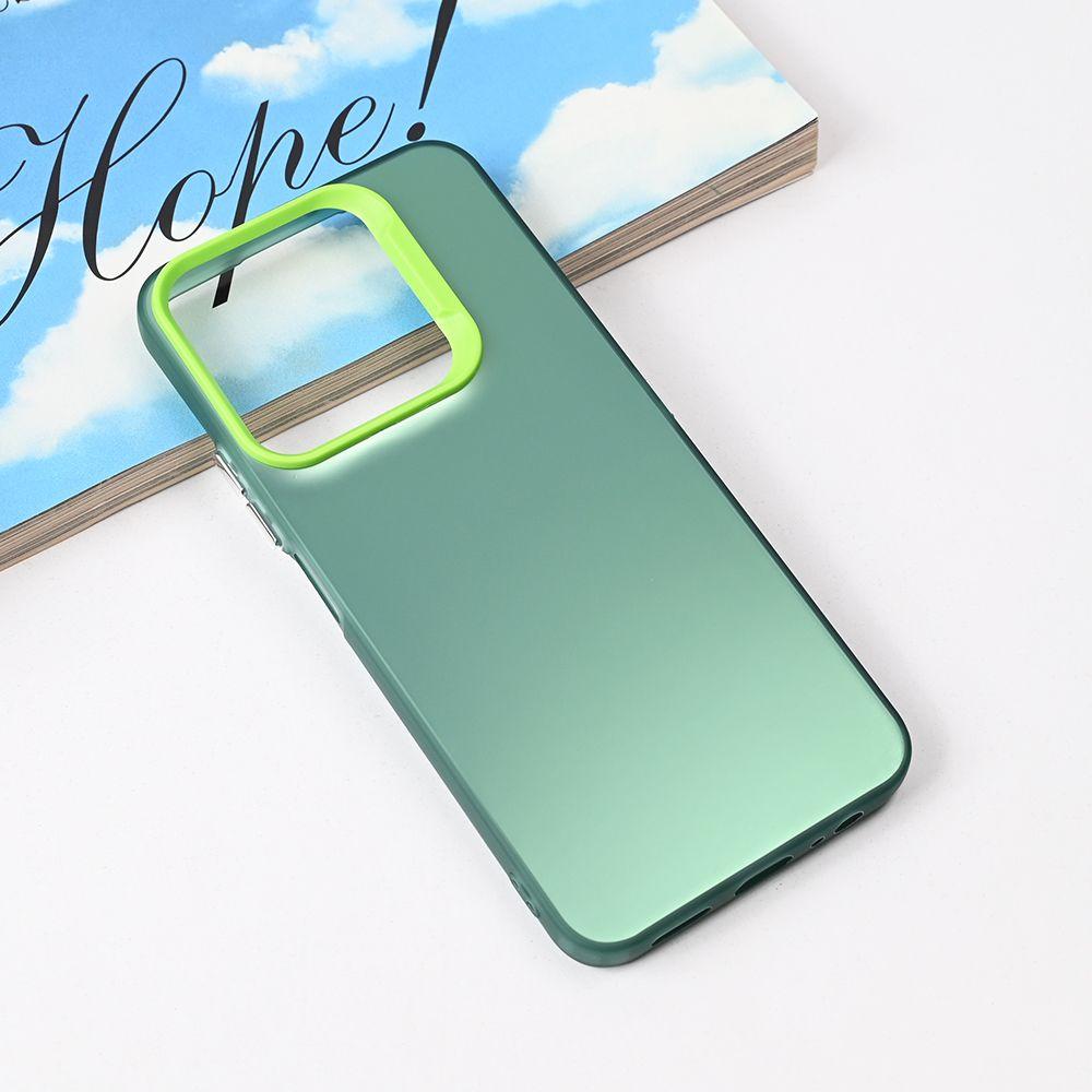 Maska za Honor X6c Clear, Zelena