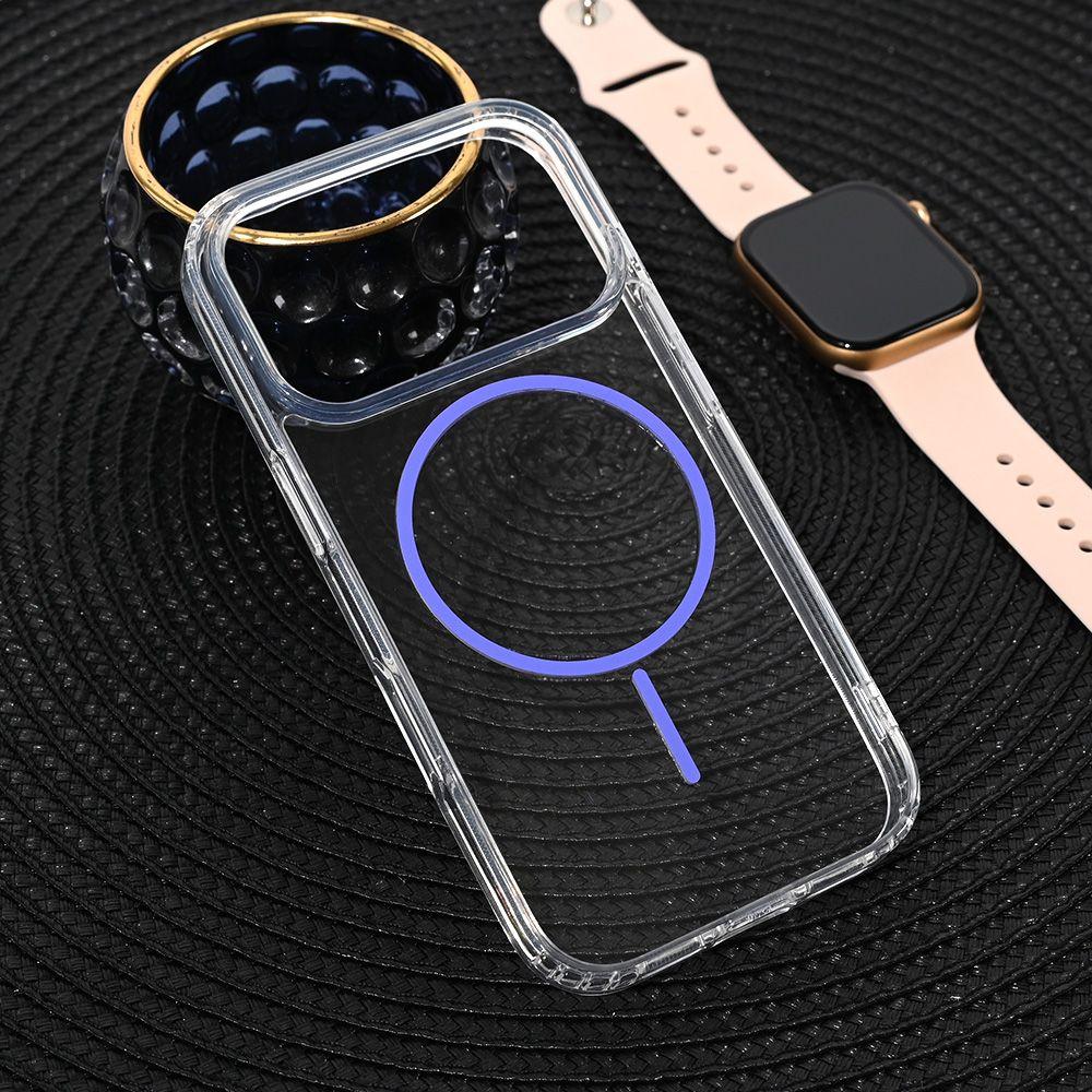 Maska za iPhone 17 Pro 6.3 Magsafe Color Line, Ljubičasta