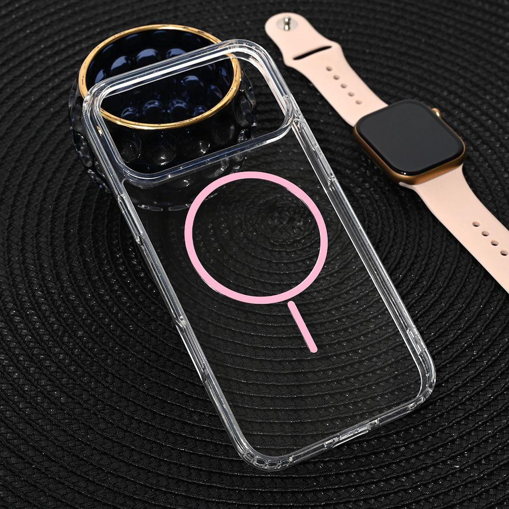 Maska za iPhone 17 Pro Max 6.9 Magsafe Color Line, Roze