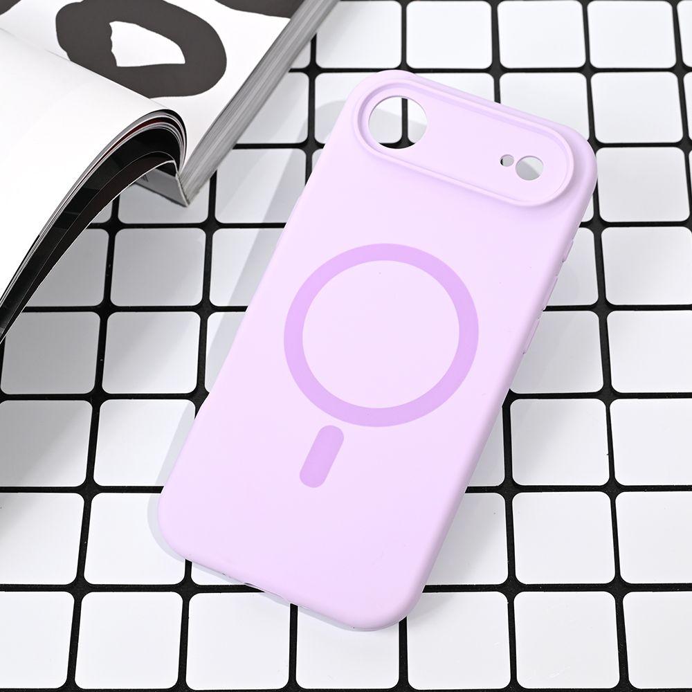 Maska za iPhone 17 Air 6.6 Magsafe Pure color, Lavanda