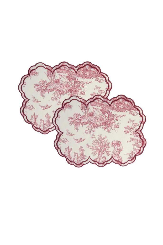 Aberto Design Set podmetača za ručavanje BST051, 2 komada, Bordo