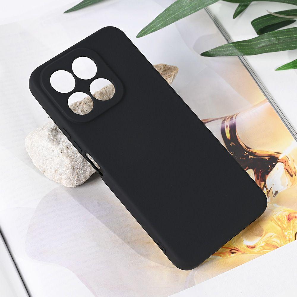 Teracell Maska za Honor X6c Soft Velvet, Crna