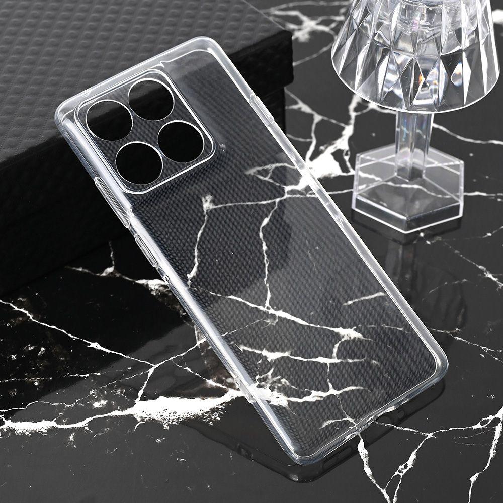 Maska za Motorola Edge 60 Pro, Silikonska, Ultra Thin, Providna