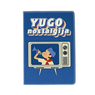 Print4Party Futrola za pasoš Yugo 3, Plava