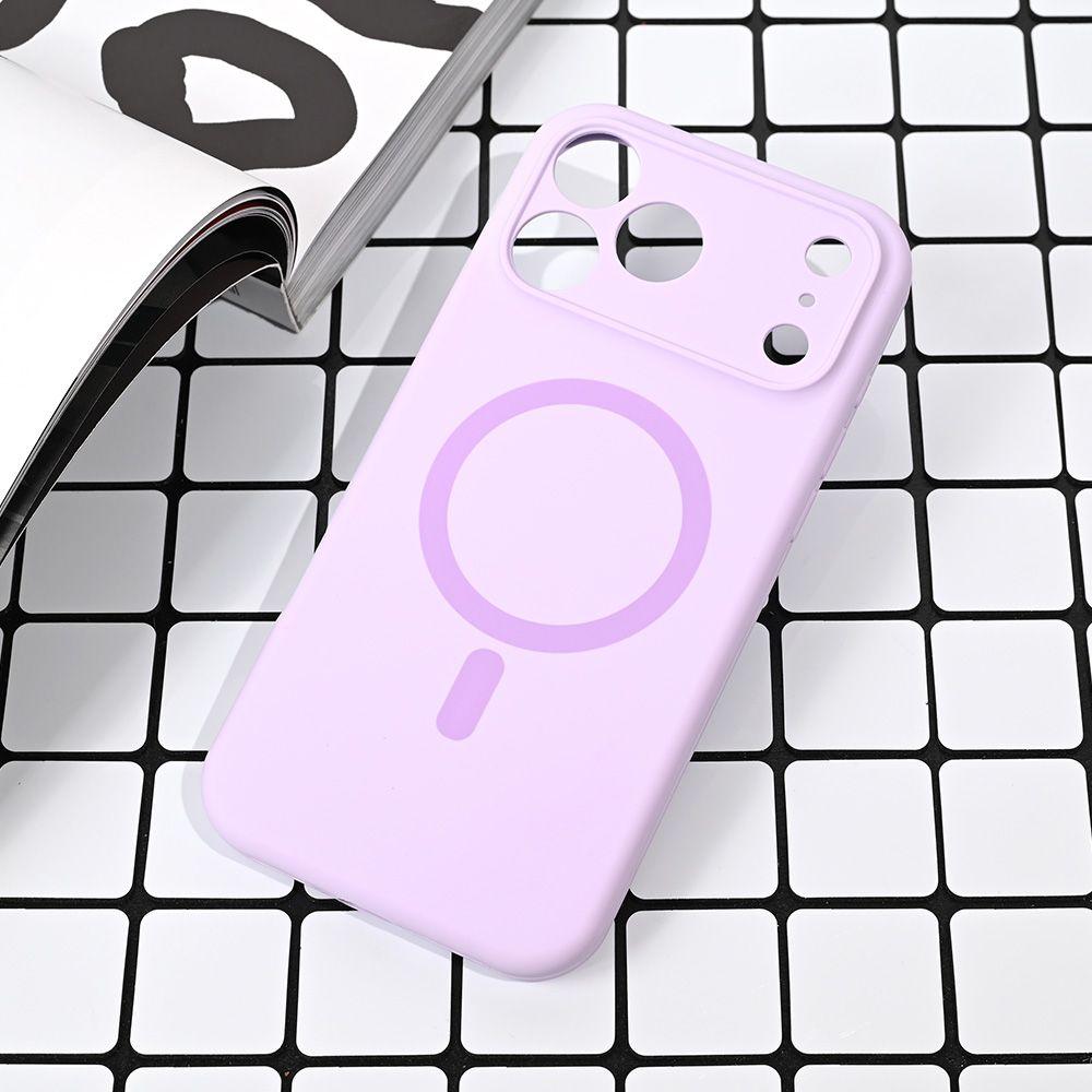 Maska za iPhone 17 Pro Max 6.9 Magsafe Pure color, Lavanda