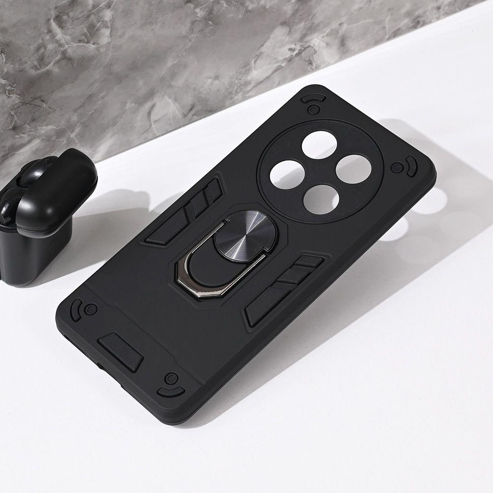 Maska za Honor Magic 7 Lite Hard Ring, Crna