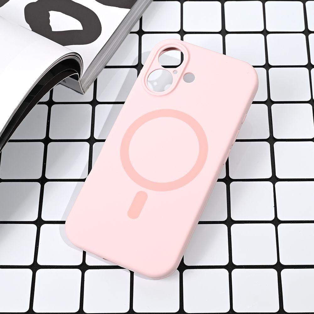 Maska za iPhone 17 6.3 Magsafe Pure color, Roze