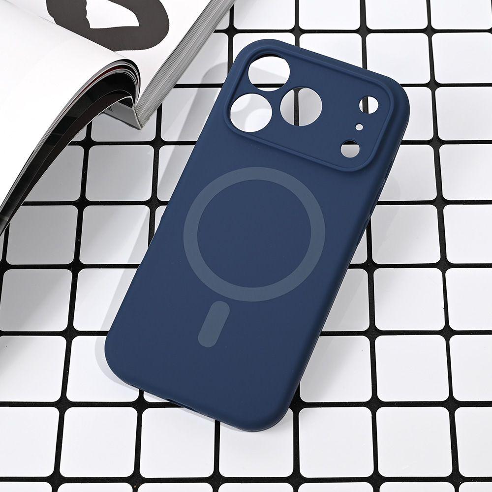Maska za iPhone 17 Pro 6.3 Magsafe Pure color, Plava