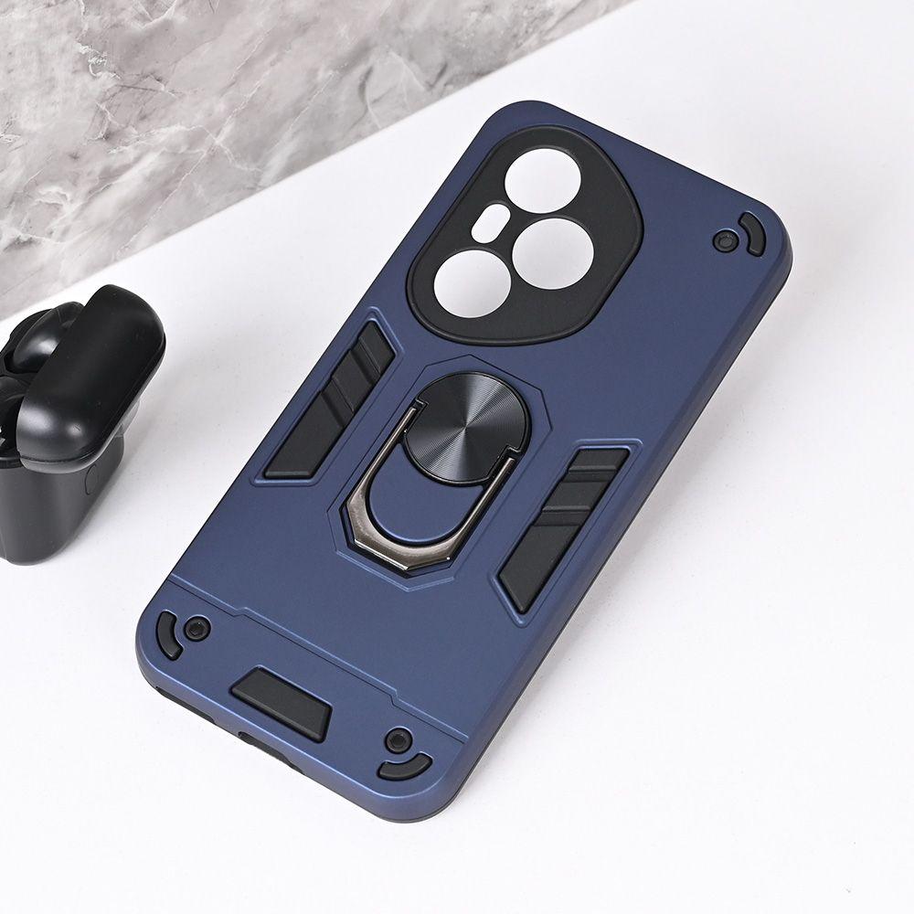 Maska za Honor 400 Pro Hard Ring, Tamnoplava