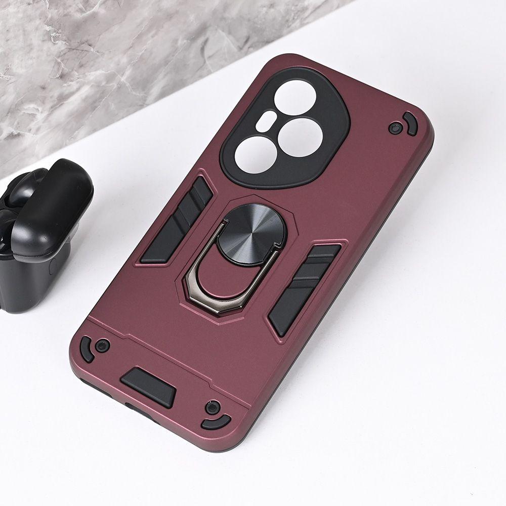 Maska za Honor 400 Pro Hard Ring, Bordo