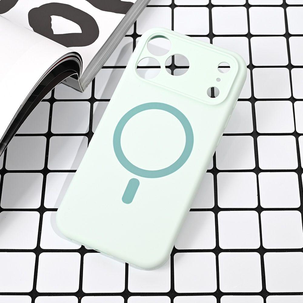 Maska za iPhone 17 Pro Max 6.9 Magsafe Pure color, Menta