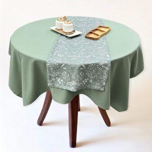 Viktorija Set stolnjaka sa ranerom, Zeleni