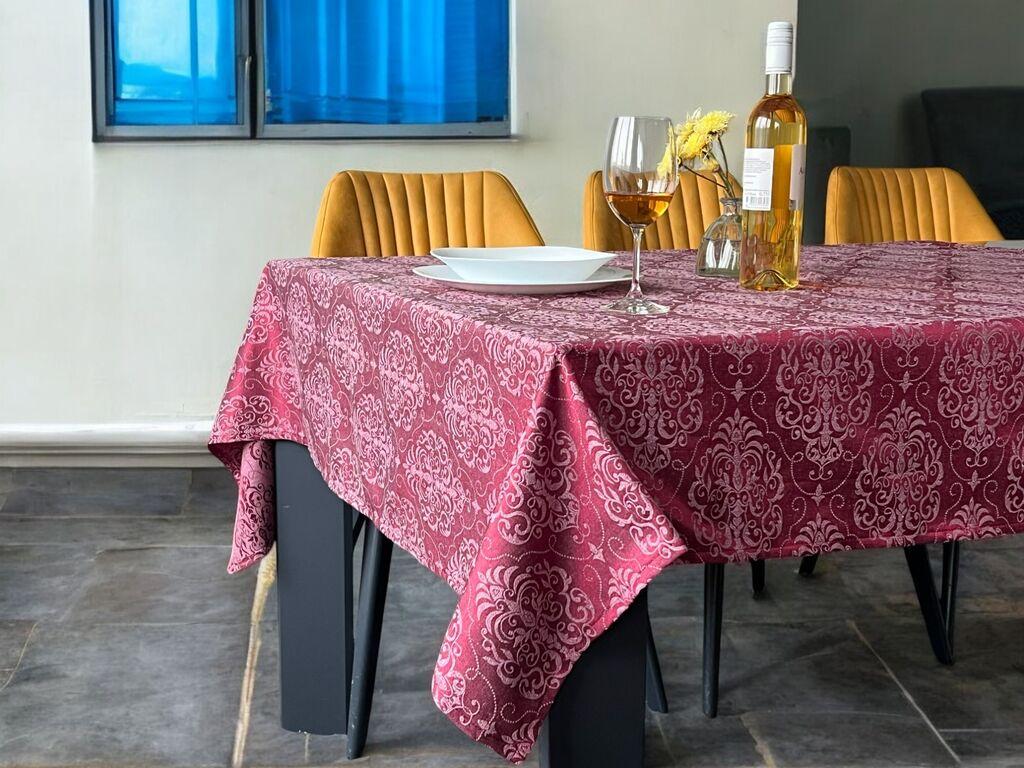 Viktorija Stolnjak Kitchen Nova A16, 150x160 cm, Bordo