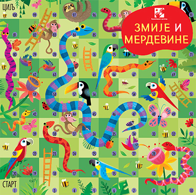 Kreativni centar Društvena igra Zmije i merdevine