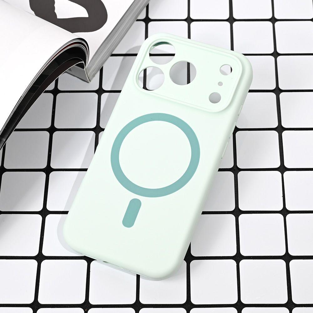 Maska za iPhone 17 Pro 6.3 Magsafe Pure color, Menta