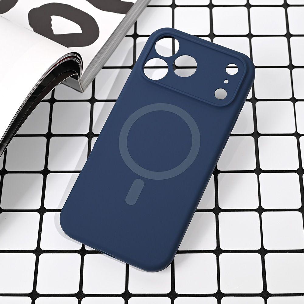 Maska za iPhone 17 Pro Max 6.9 Magsafe Pure color, Plava